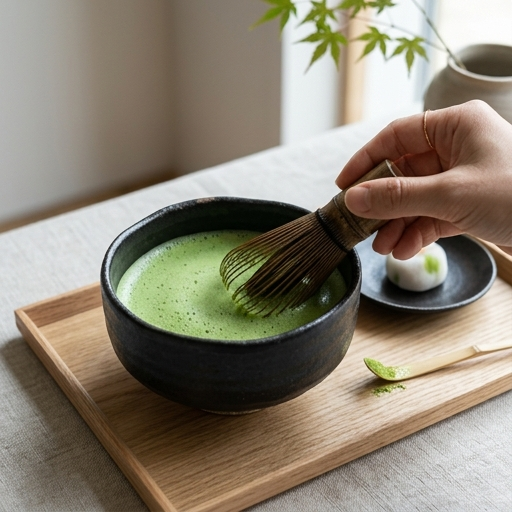 چای سبز ماچا ژاپنی